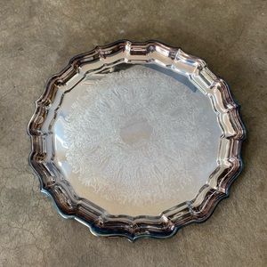 Silver Serving Tray